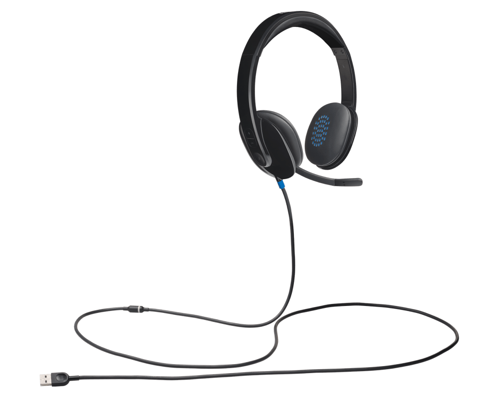 Слушалки Logitech H540 USB 13