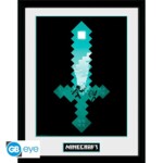 <span>Фигурка</span> GBEYE MINECRAFT - Framed print "Diamond Sword" (30x40) <span class='catalog-num-in-name'>GBEYE-PFC2350</span> - 