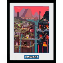  GBEYE MINECRAFT - Framed print "World" (30x40) 627233 GBEYE-PFC2453 на топ цена - PIC.bg