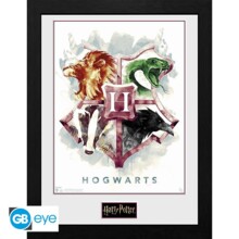  GBEYE HARRY POTTER - Framed print &quot;Hogwarts Water Colour&quot; (30x40) 627235 GBEYE-PFC3034 на топ цена - PIC.bg