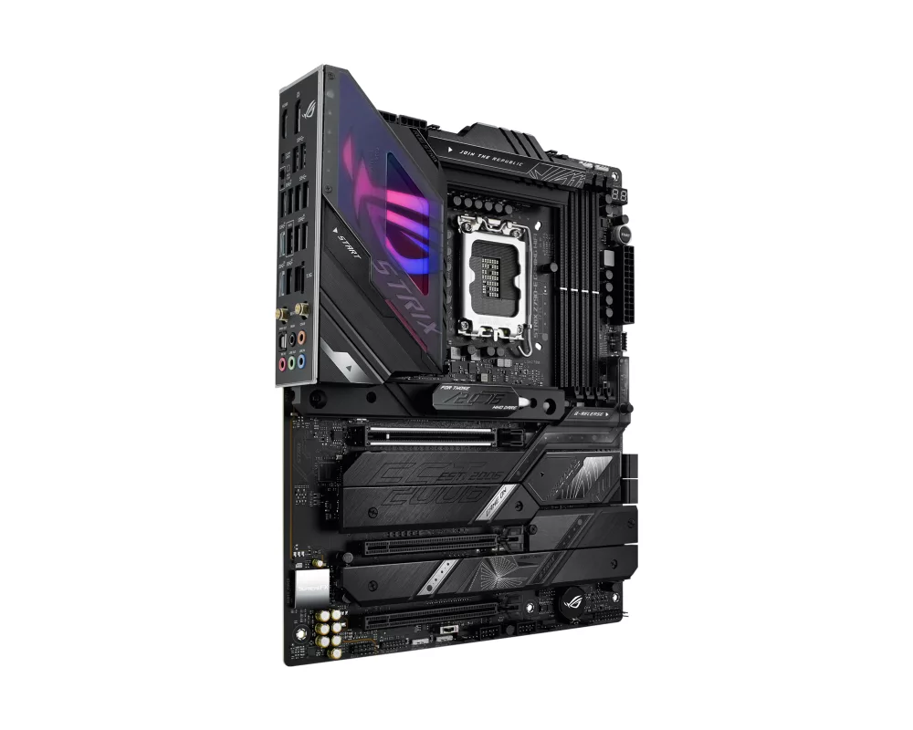 Дънна платка ASUS ROG STRIX Z790-E GAMING WIFI, LGA 1700, ATX, Wi-Fi 6E, AURA Sync RGB, DDR5 4