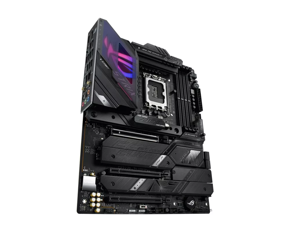 Дънна платка ASUS ROG STRIX Z790-E GAMING WIFI, LGA 1700, ATX, Wi-Fi 6E, AURA Sync RGB, DDR5 3