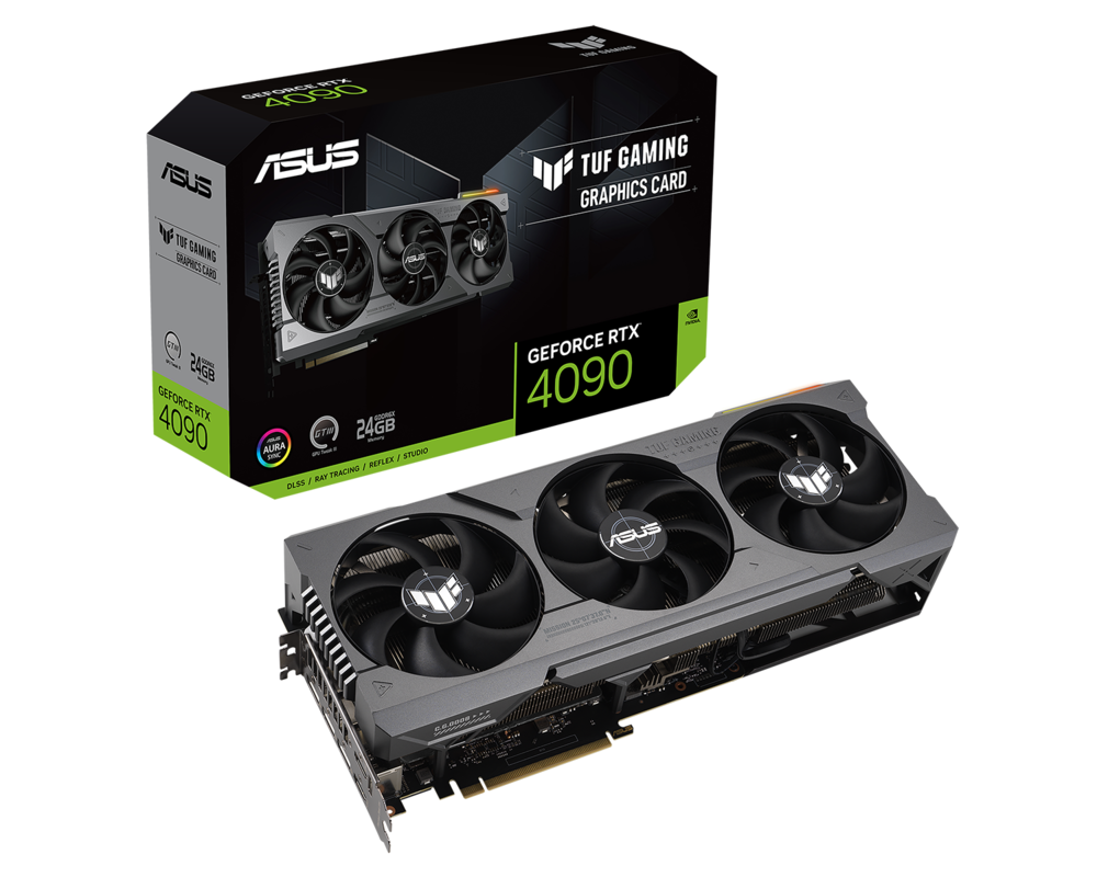 Видеокарта ASUS TUF Gaming GeForce RTX 4090 OC Edition 24GB GDDR6X 8