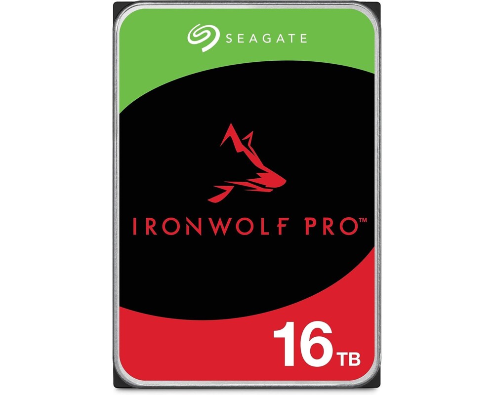 Твърд диск SEAGATE Ironwolf PRO Enterprise NAS HDD 16TB 7200rpm 6Gb 3