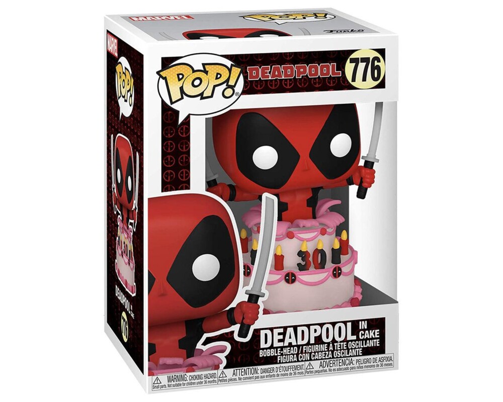Фигурка Funko POP! Marvel: Deadpool 30th - Deadpool in Cake #776 2