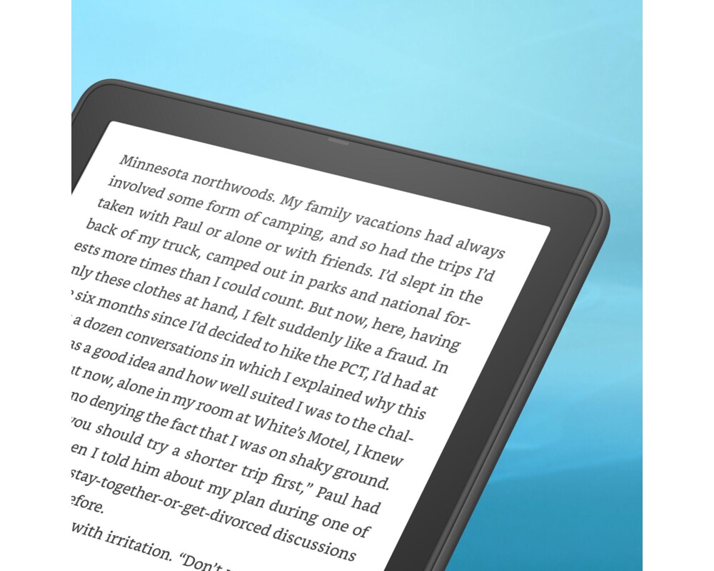 Електронна книга eBook Kindle Paperwhite Signature Edition, 6.8", 32GB, 2021, 11 генерация, IPX8, Черен 3
