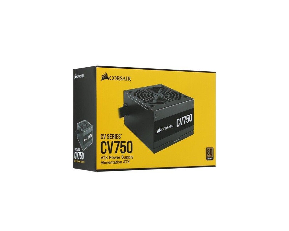 Захранване Corsair CV750, 80+ BRONZE, 750W 5