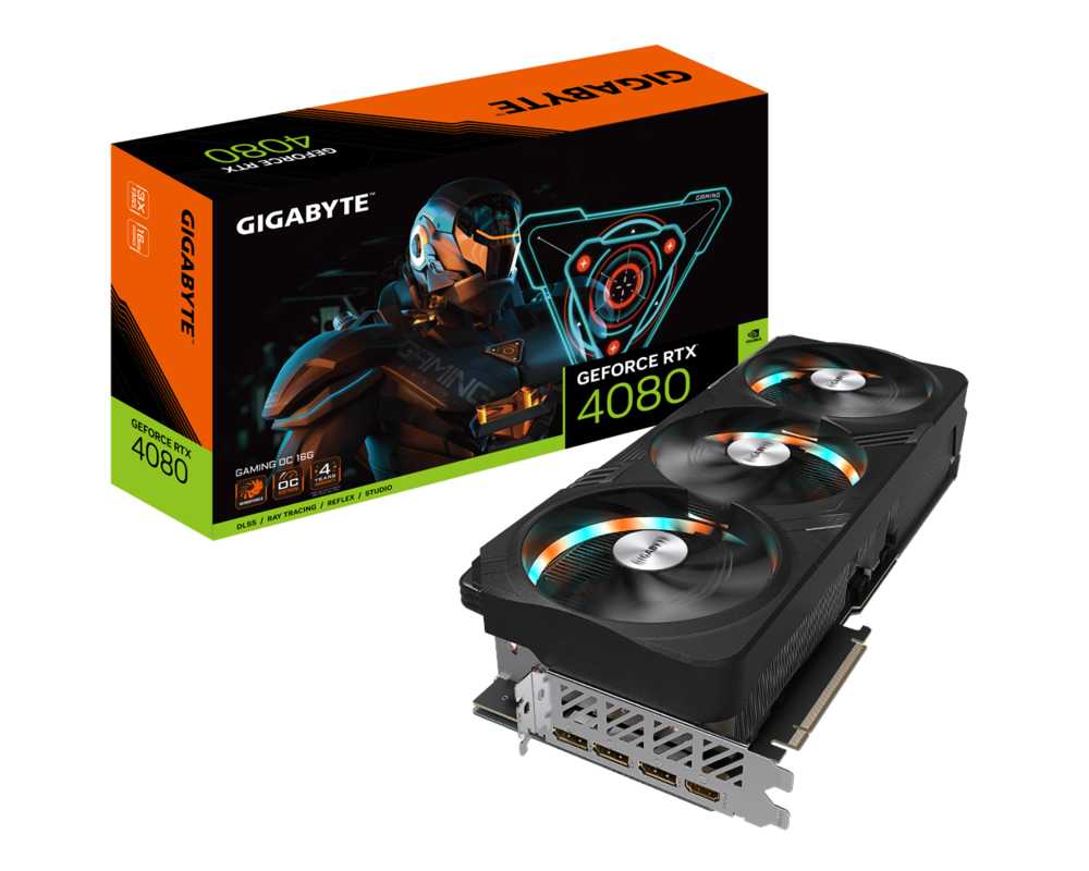 Видеокарта Gigabyte GeForce RTX 4080 GAMING OC 16GB GDDR6X 11