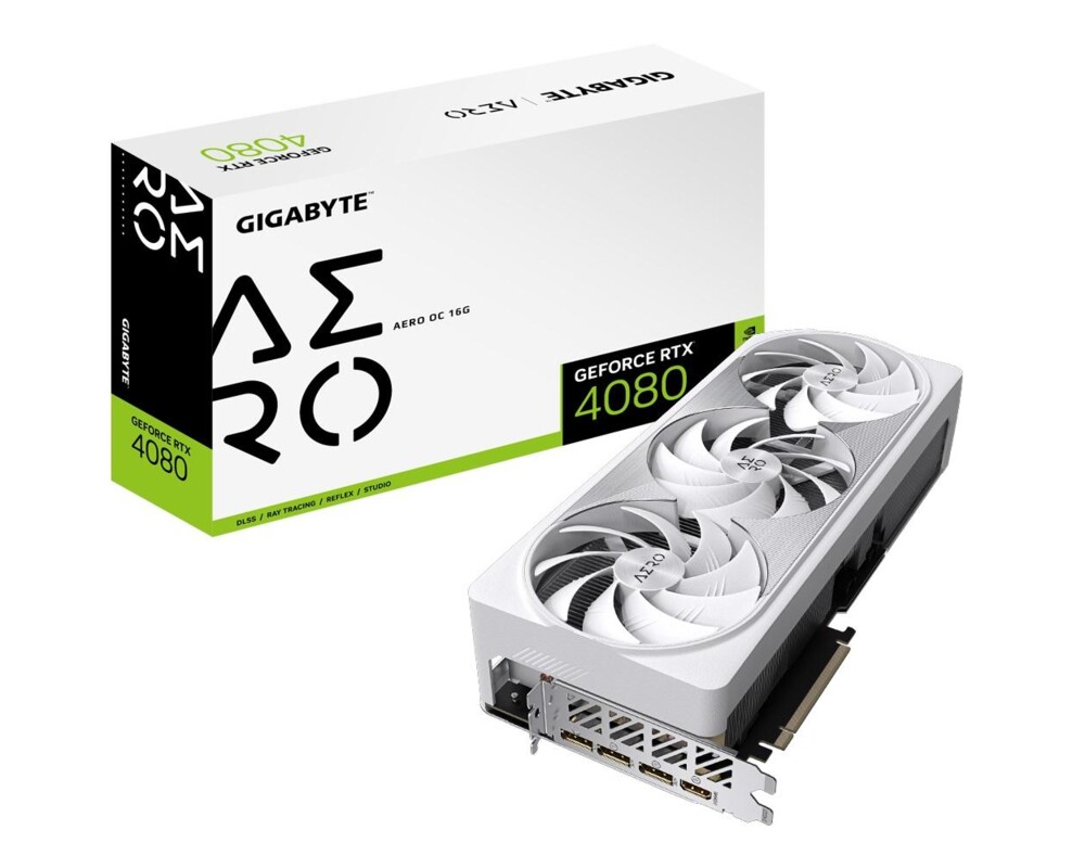 Видеокарта Gigabyte GeForce RTX 4080 AERO OC 16GB GDDR6X 7