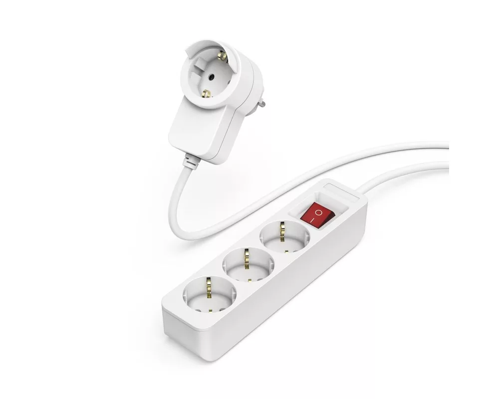 Разклонител HAMA, 3 гнезда, 1.4м, 223081 2