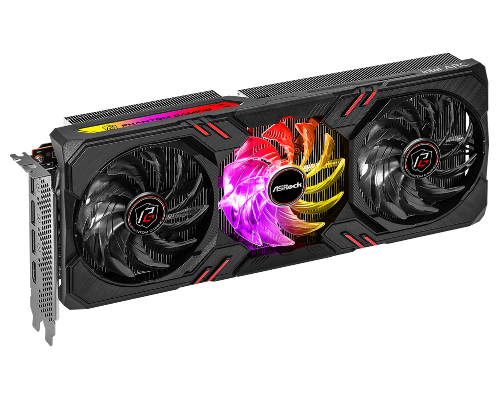 Видеокарта ASRock Intel Arc A770 Phantom Gaming D OC 8GB GDDR6 5