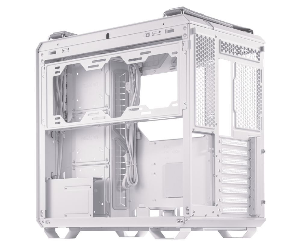 Кутия ASUS TUF Gaming GT502 Gaming Case White Edition ATX Panoramic View Tempered Glass Front and Side Panel Tool-Free Side Panels 8