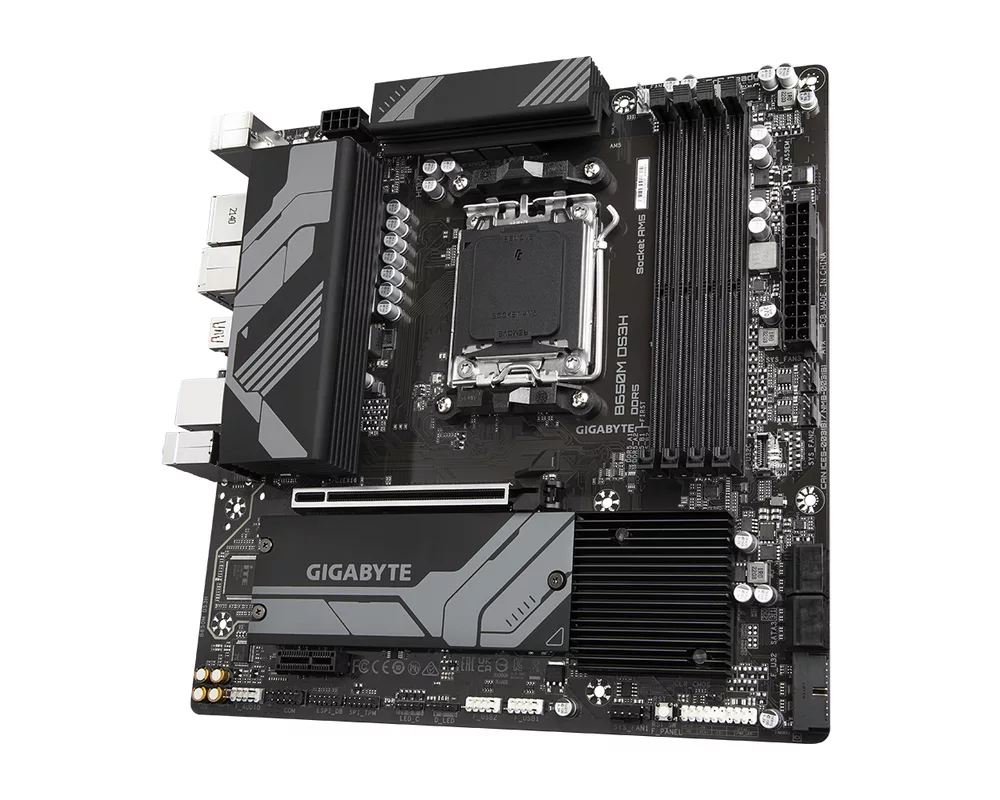 Дънна платка GIGABYTE B650M DS3H socket AM5 2