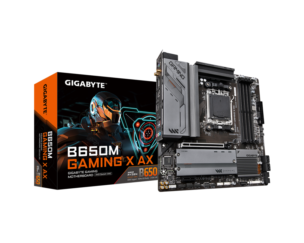 Дънна платка GIGABYTE B650M GAMING X AX WiFi 6E socket AM5 5