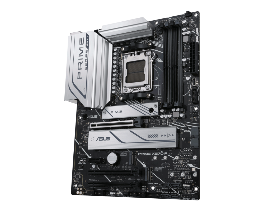 Дънна платка ASUS PRIME X670-P, AM5, DDR5, PCIe 5.0 3
