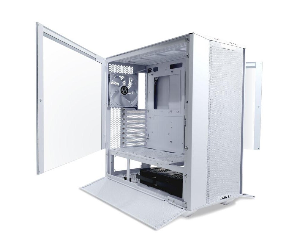 Кутия Lian-Li LANCOOL III Mid-Tower, Tempered Glass, Бяла 8