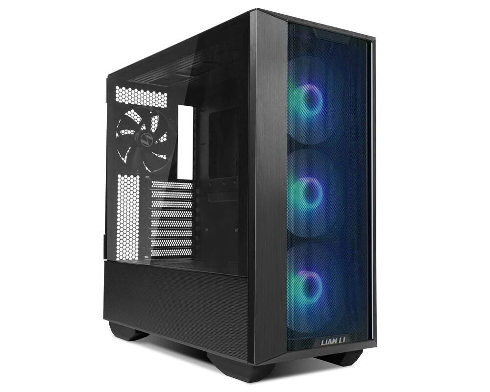 Кутия Lian-Li LANCOOL III RGB Mid-Tower, Tempered Glass, Черна