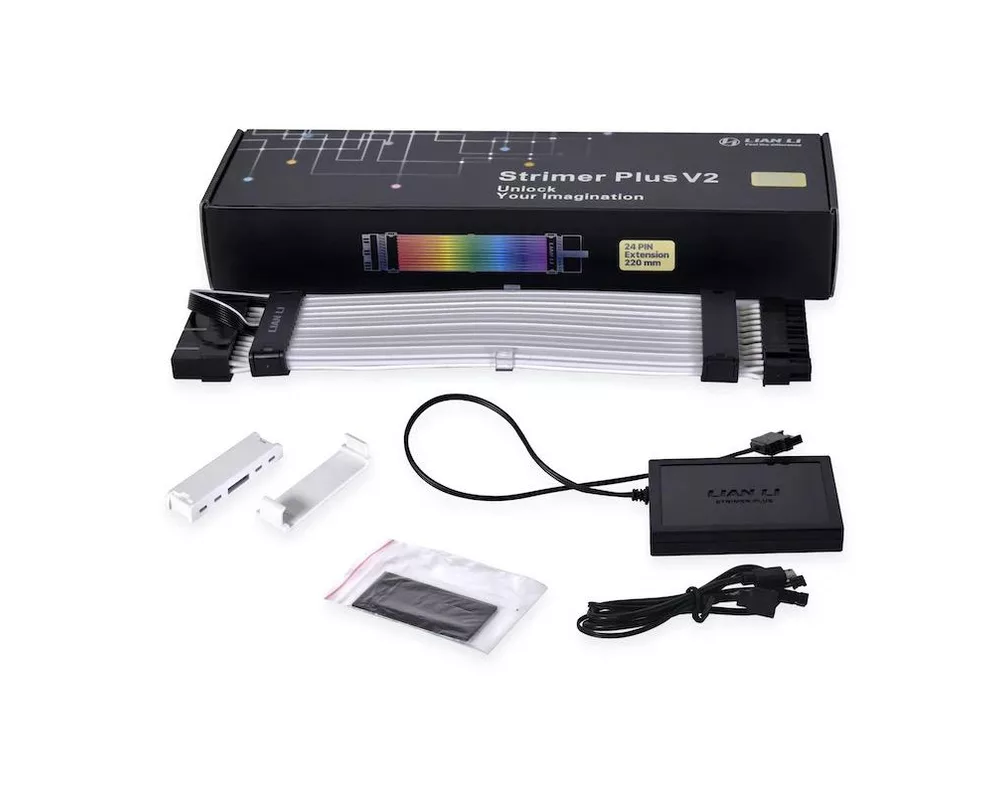 Кабел Удължителни RGB кабели Lian-Li Strimer Plus V2, 24-PIN, RGB, PCIe 13