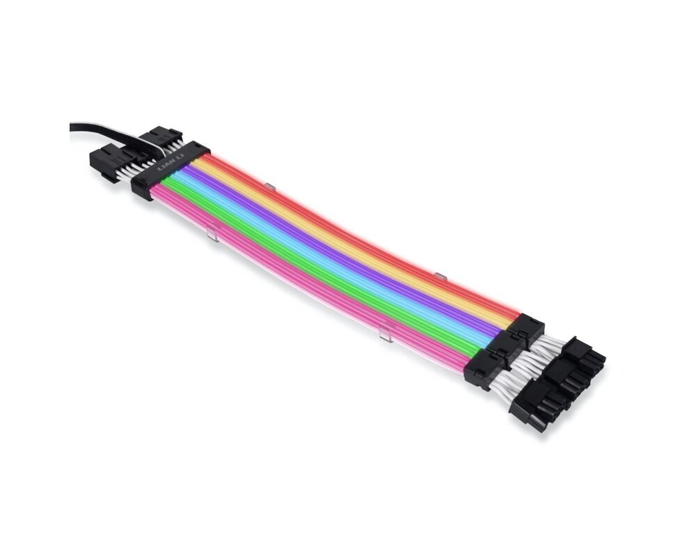 Кабел Удължителни RGB за кабели Lian-Li Strimer Plus V2, GPU, Triple 8-pin, ARGB 2