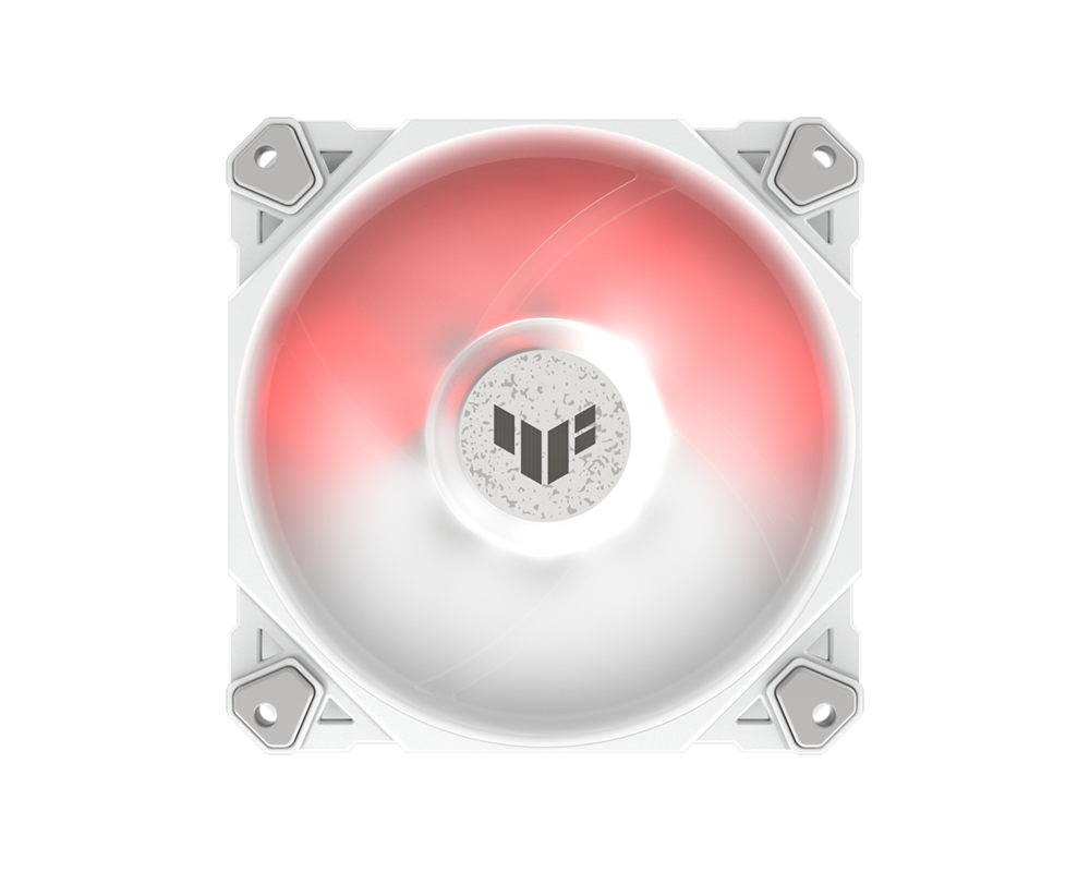 Вентилатор ASUS TUF GAMING TF120 WHITE EDITION, 120mm, 1900 rpm, ARGB 4