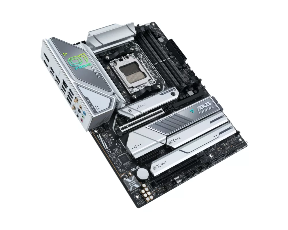 Дънна платка ASUS PRIME X670E PRO WIFI 6E, AM5, DDR5, PCIe 5.0, Aura Sync 3