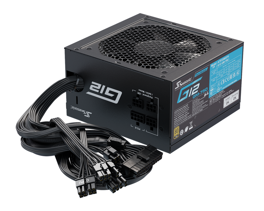 Захранване Seasonic 750W Gold - G12 GM-750 9