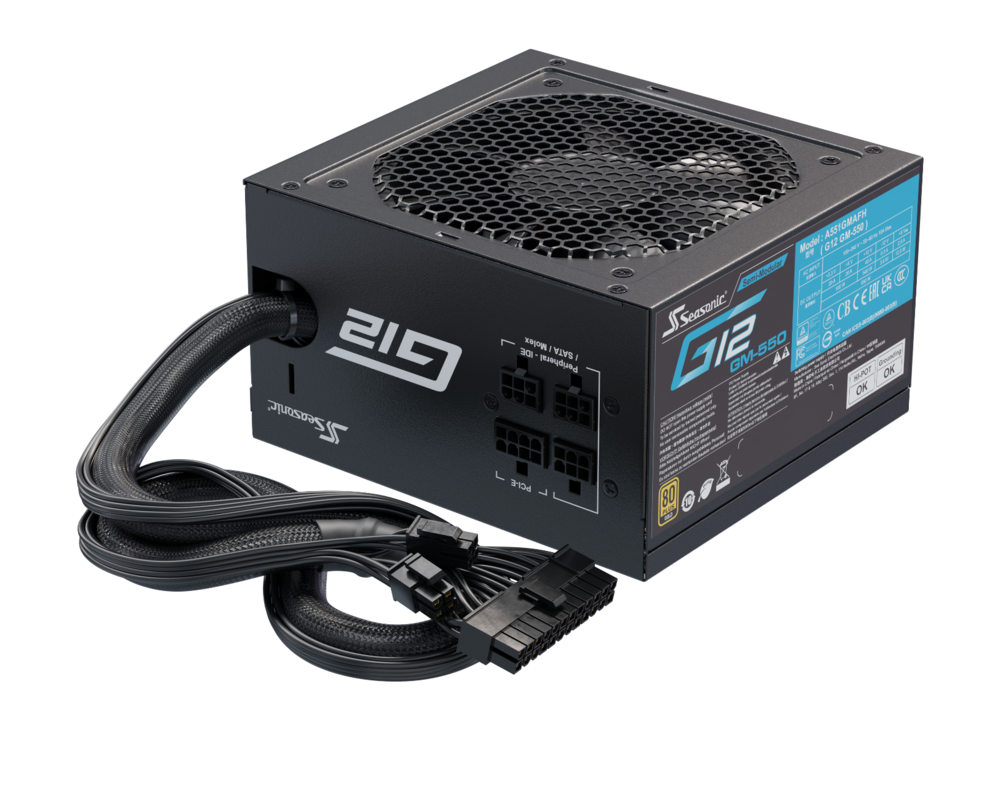 Захранване Seasonic 550W Gold - G12 GM-550 6