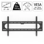 Стойка Hama "Strong" FIX, 800 x 400, До 229 см (90"), Черна 5