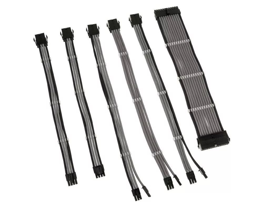 Кабел Комплект оплетени кабели Kolink Core, Grey 2
