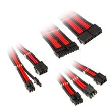  Комплект оплетени кабели Kolink Core, Black/Red 630725 ACC-ZUAD-1285 на топ цена - PIC.bg