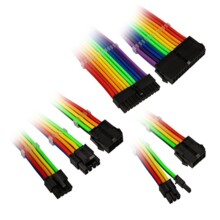  Комплект оплетени кабели Kolink Core, Rainbow 630729 ACC-ZUAD-1297 на топ цена - PIC.bg
