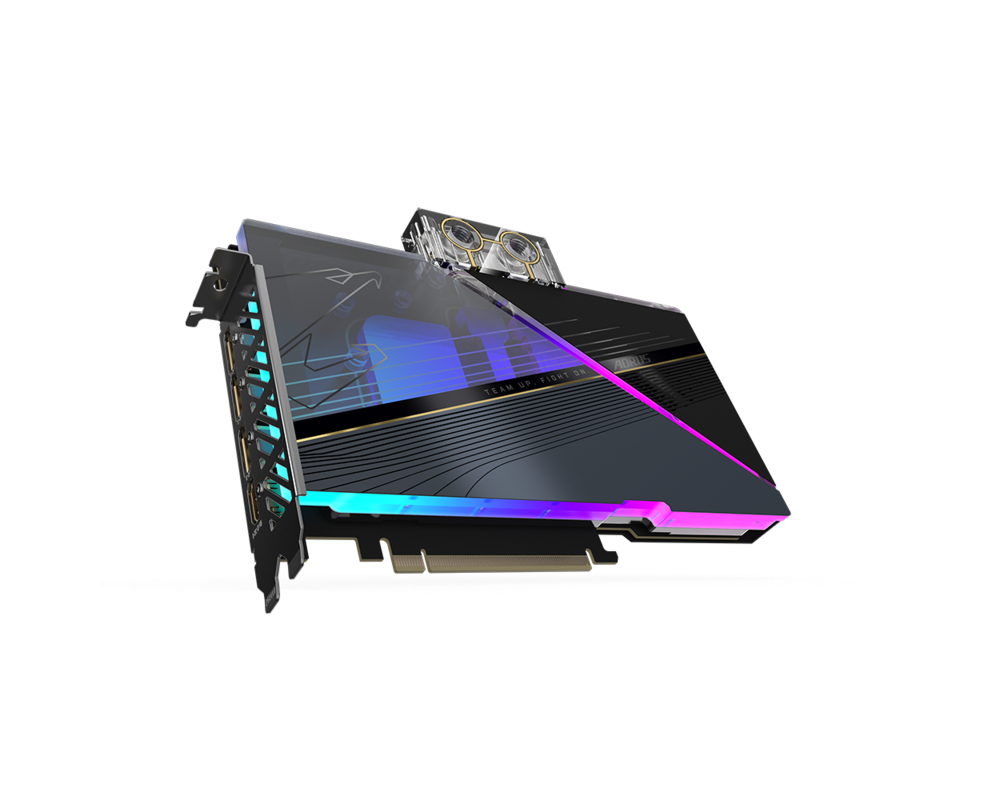 Видеокарта Gigabyte AORUS GeForce RTX 4080 16GB GDDR6X XTREME WATERFORCE WB 3