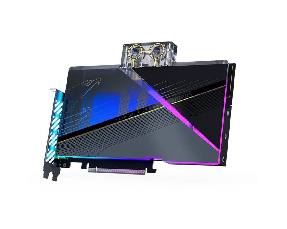 Видеокарта Gigabyte AORUS GeForce RTX 4080 16GB GDDR6X XTREME WATERFORCE WB 4