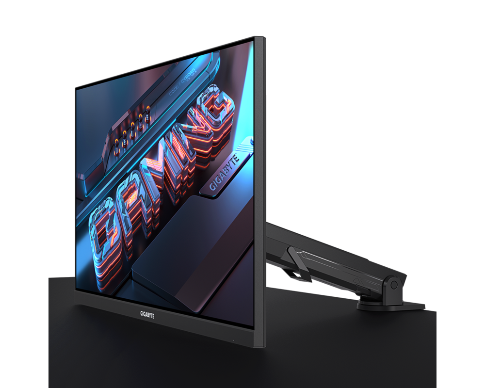 Монитор Gigabyte M28U, 28" ARM EDITION UHD 4K, SS IPS,144Hz 1ms, HDR400 със стойка 3