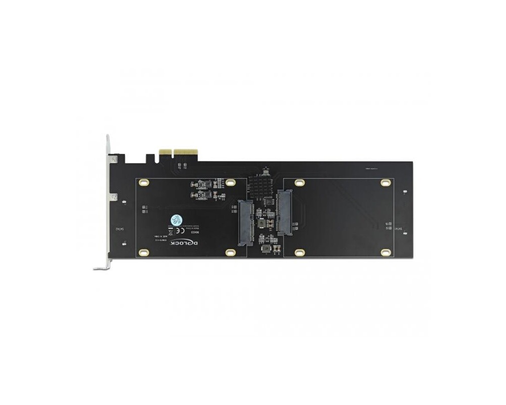 Контролер Карта PCI Express x2 Delock към 4x SATA3 2.5" 6