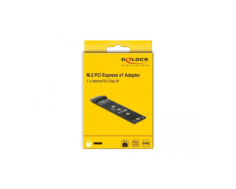 Адаптери Delock 64105, PCI Express x1 към M.2 Key M 6