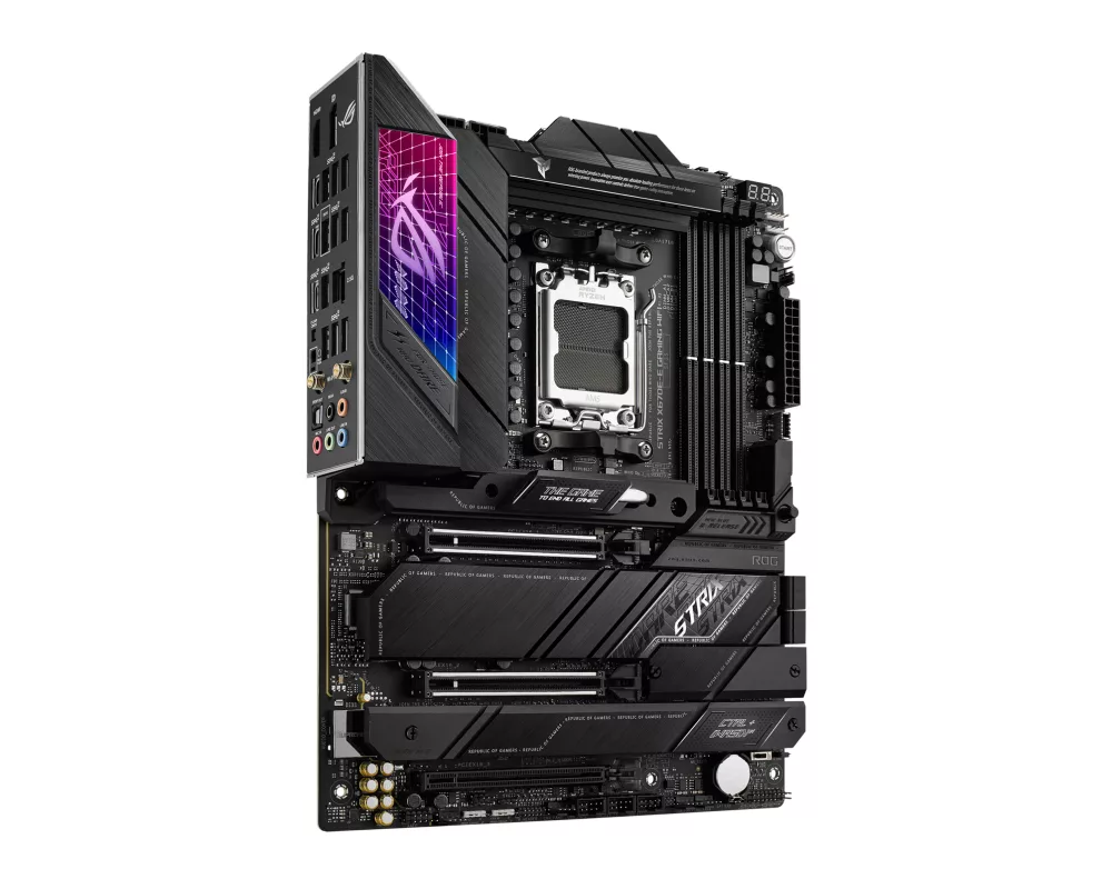 Дънна платка ASUS ROG STRIX X670E-E GAMING WIFI AM5 ATX MB 4xDIMM DDR5 4xM.2 6xSATA 3