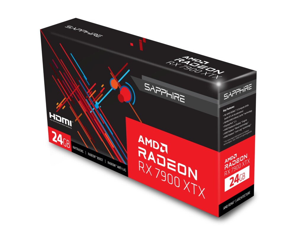 Видеокарта Sapphire Radeon RX 7900 XT 20GB GDDR6 Founders Edition 11