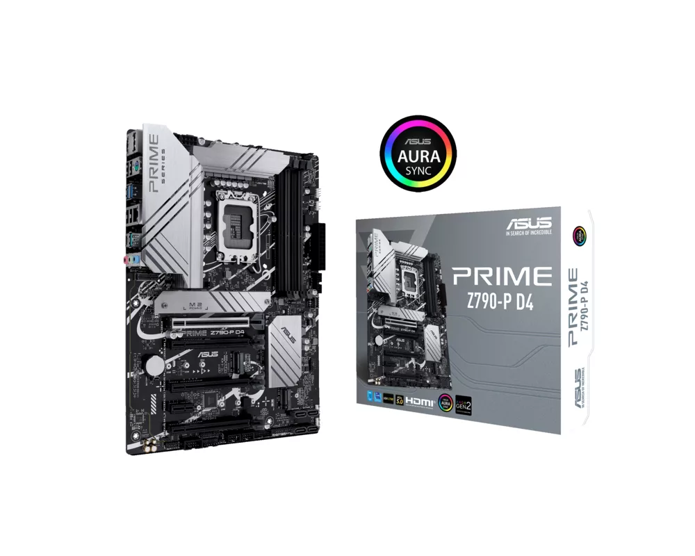 Дънна платка ASUS PRIME Z790-P D4 MB LGA1700 4xDIMM DDR4 3xM.2 4xSATA 11