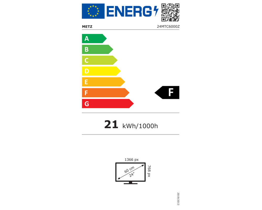 Телевизор METZ 24MTC6000Z, 24"(60 см), LED HD, Smart TV, Android 9.0 TV, Черен 8