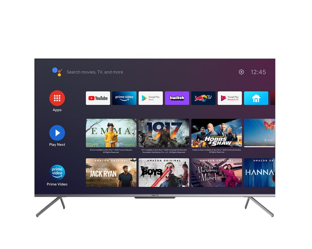 Телевизор METZ 65MUC8500Z, 65"(164 см), LED,UHD, Smart Android 10.0, 4K,120Hz,Клас G, Черен 6