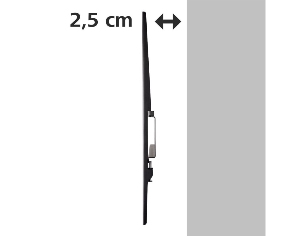 Стойка за TV Hama FIX, 3 звезди, 191 см (75"), До 60 кг, Черна 3