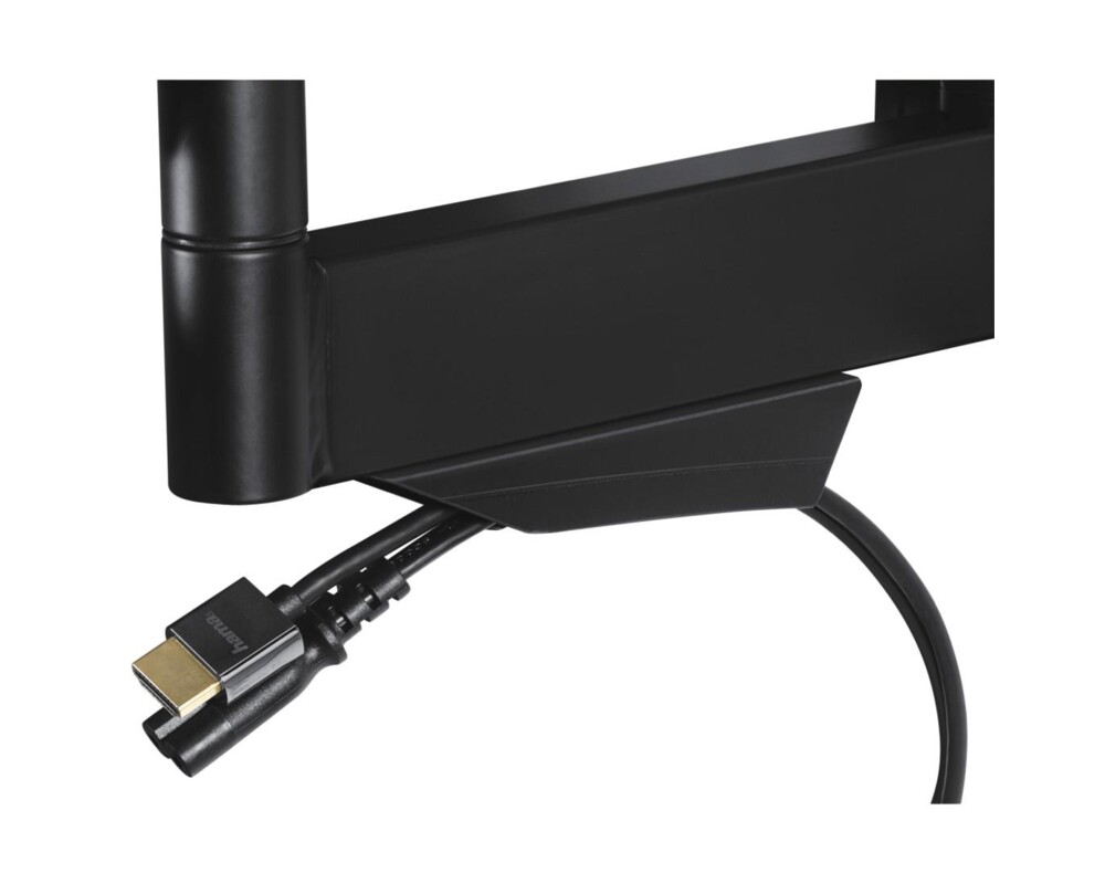 Стойка за TV Hama FULLMOTION, 600x500, 229 см (90") до 50 кг, Мобилна, Черна 11