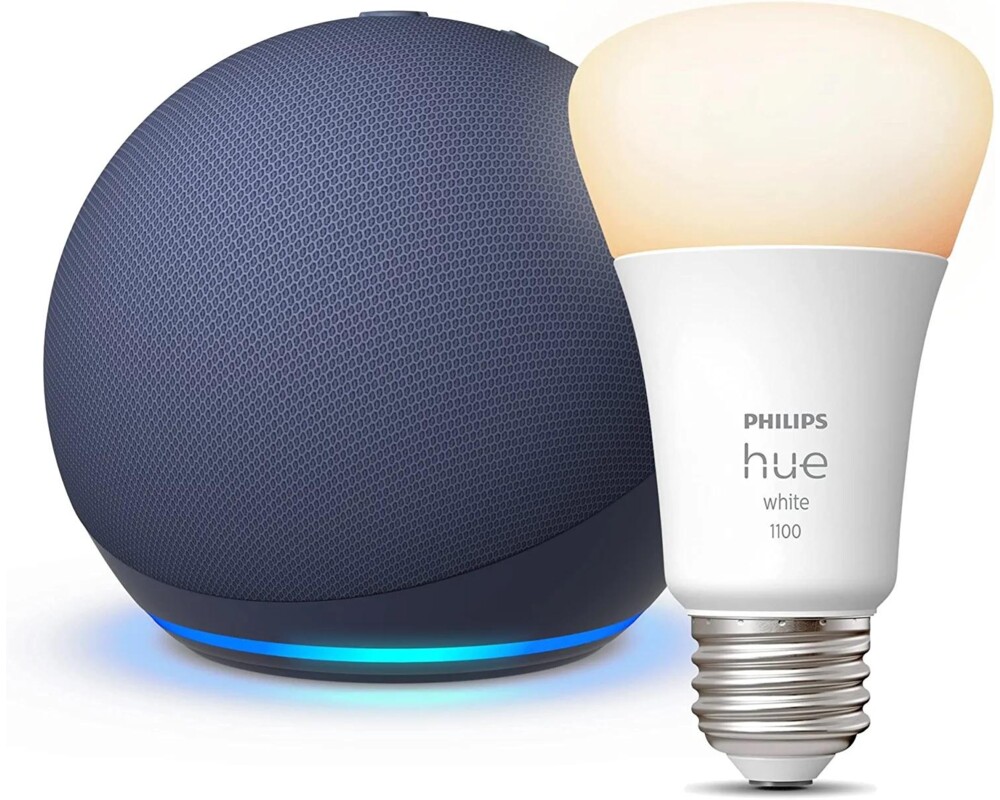 Тонколони Amazon Echo Dot 5, Гласов асистент, Alexa, Тъмносиня 2