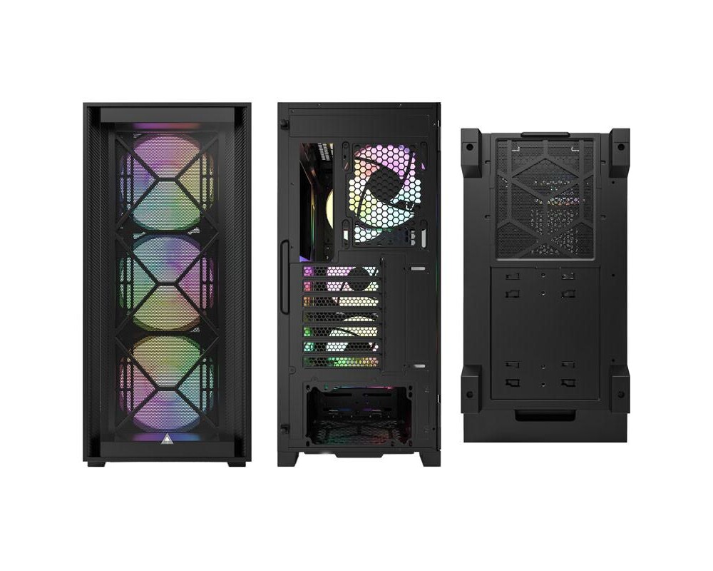 Кутия MONTECH AIR 1000 Premium ARGB, TG, Mid-Tower, Черна 3