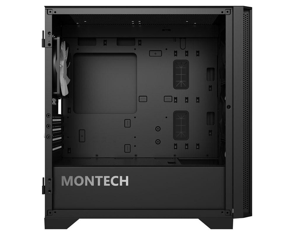 Кутия MONTECH AIR 100 ARGB, TG, Micro-ATX Черна 3