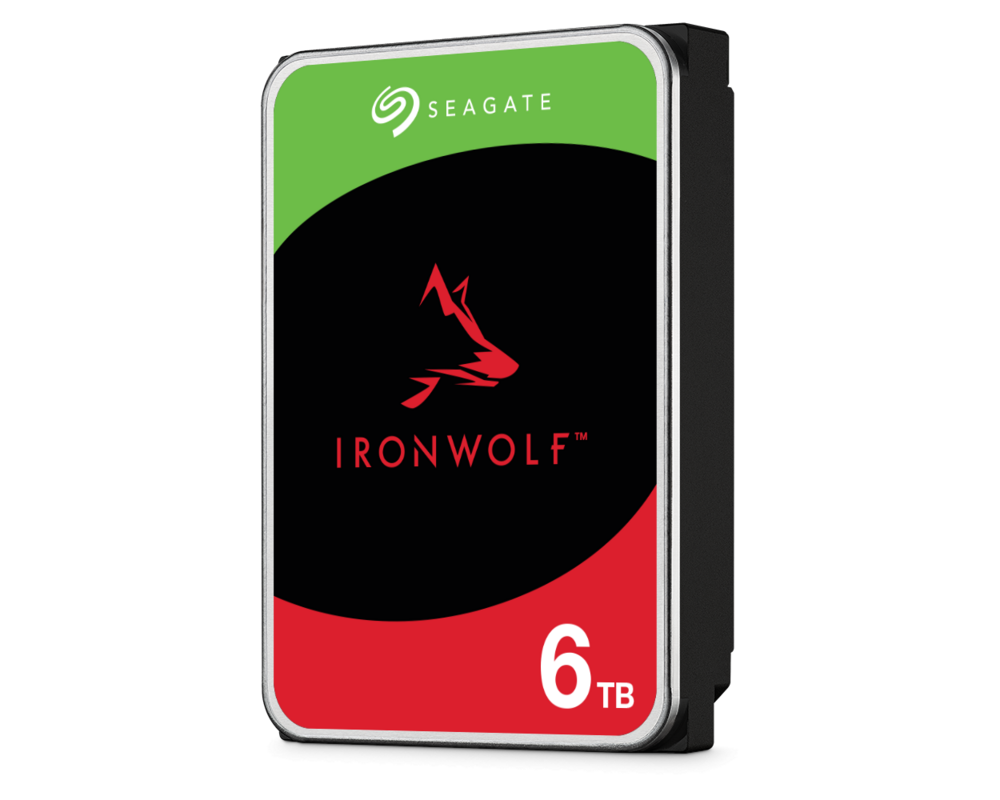 Твърд диск SEAGATE NAS HDD 6TB IronWolf 5400rpm 6Gb 2