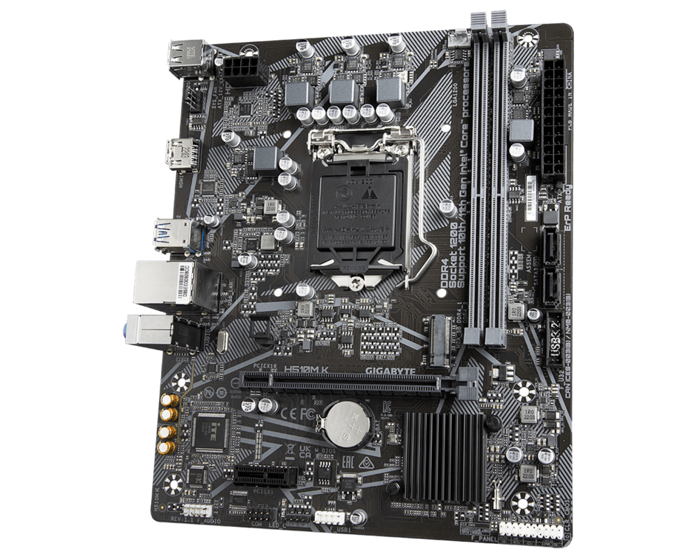 Дънна платка GIGABYTE H510M-K 2