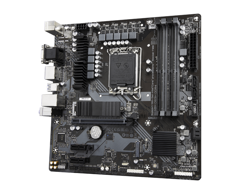 Дънна платка GIGABYTE B760M DS3H, socket 1700, Micro ATX 4xDDR4 3