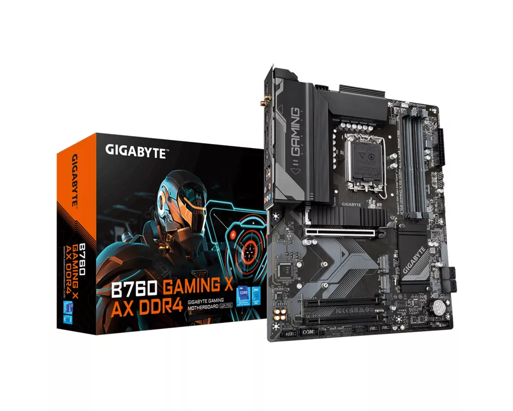 Дънна платка GIGABYTE B760 GAMING X AX Wi-Fi 6, socket 1700 5